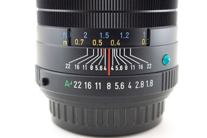 F/stop values are usually engraved on the barrel of the lens and are also shown on the camera's LCD screen and in the viewfinder while taking a photo.
