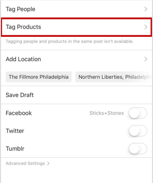 Instagram Shopping Feature
