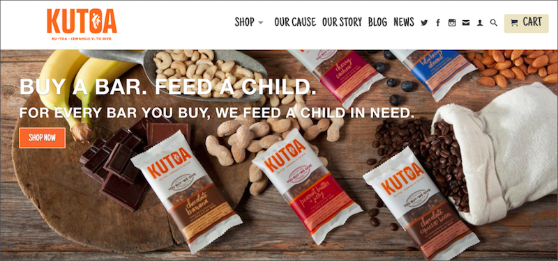 Kutoa Homepage