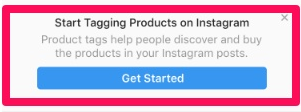 Instagram Products Feature